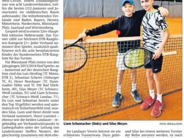 Liam Schumacher, Silas Meyer Suedwest-Circuit