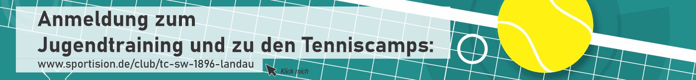 Anmeldung zum Jugendtraining und zu den Tenniscamps